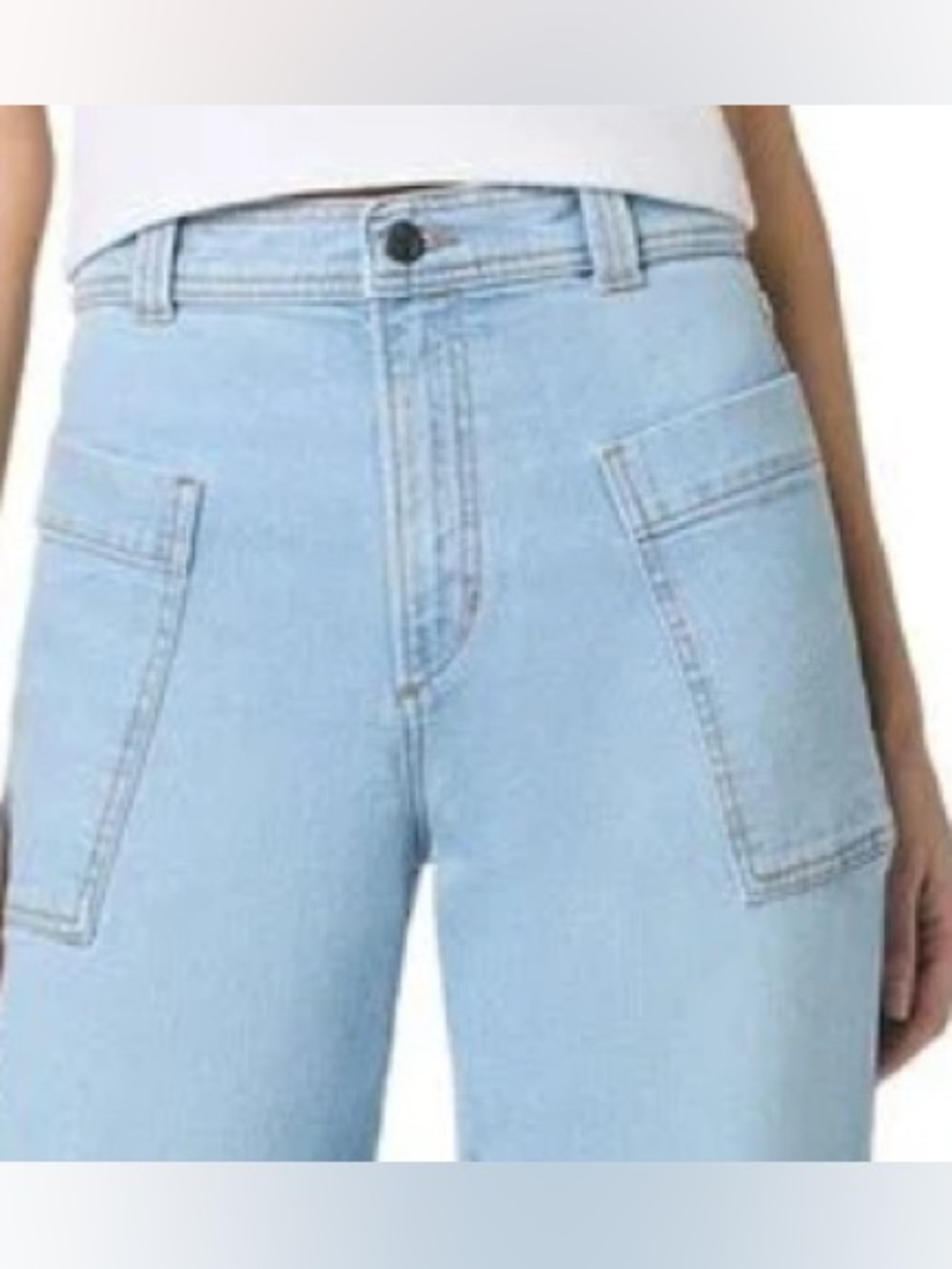 Joe's Jeans barrel leg Luanda Frayed Hem Denim Shorts NWT